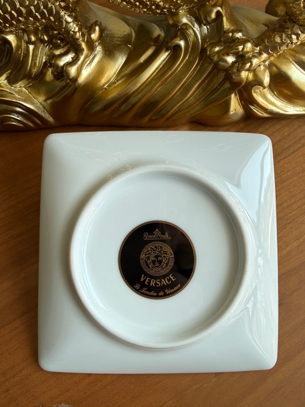 VERSACE Le Jardín Canapé or Trinket Dish NWOT - Picture 2 of 5